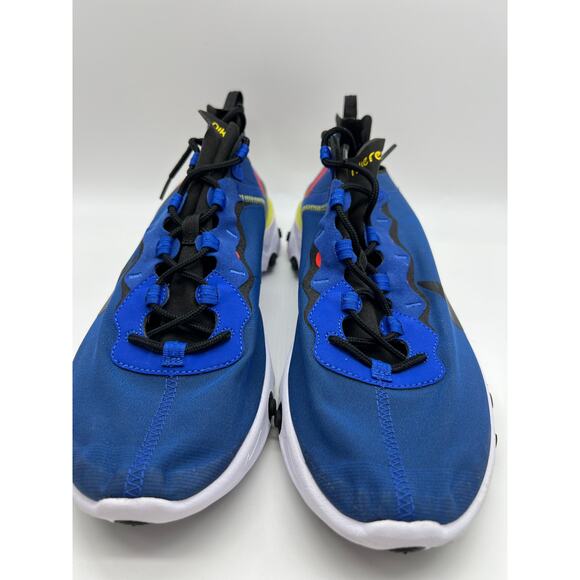 Nike React Element 55 Game Royal Blue Men's Sneakers BQ6166-403 Size 13 NEW - Picture 7 of 16